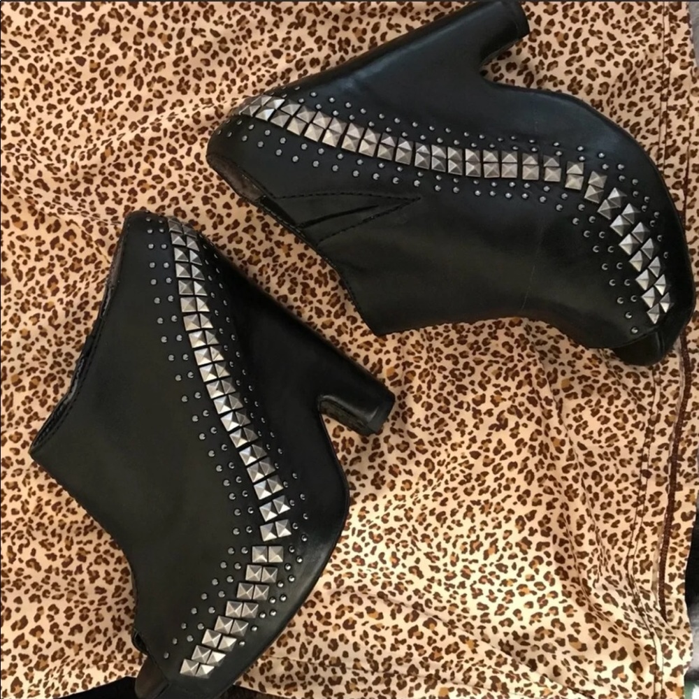EUC Sam Edelman Zachary Leather wedges shoes 6